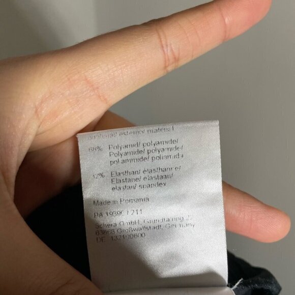 RAFFAELLO ROSSI BLACK CASSY PANT SIZE EU 38 - Picture 6 of 11